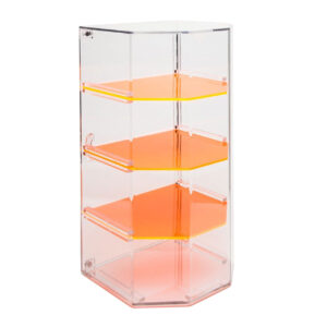 4-Shelf RetailBakery Display Case with Removable Shelves