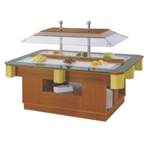 2-Channels Container Salad Bar