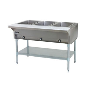 Eagle Group DHT4-120 4 Pan 120 Volts Electric Hot Food Table