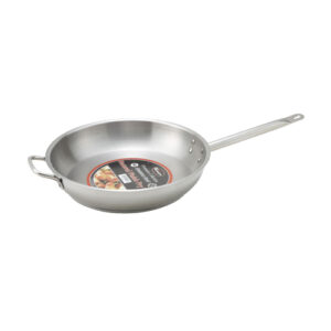 Winco SSFP-8 8″ Premium Stainless Steel Fry Pan